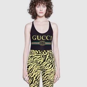 Gucci Black Halter Swimsuit — EC / Like New, Size Small
